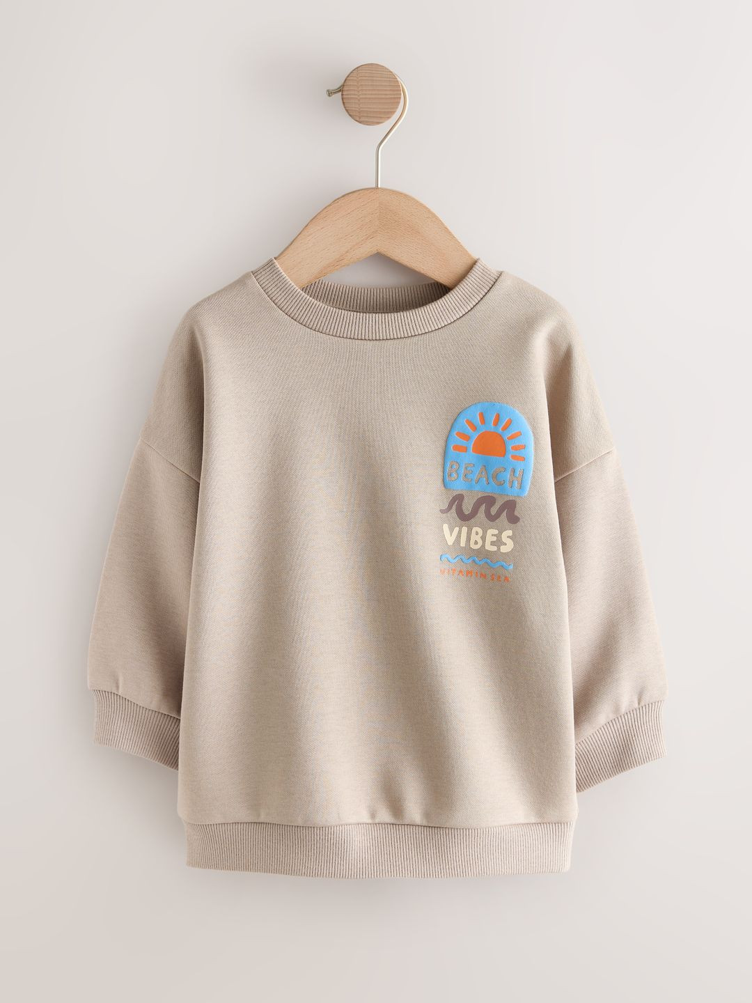 NEXT Boys Embossed Printed Sweatshirt