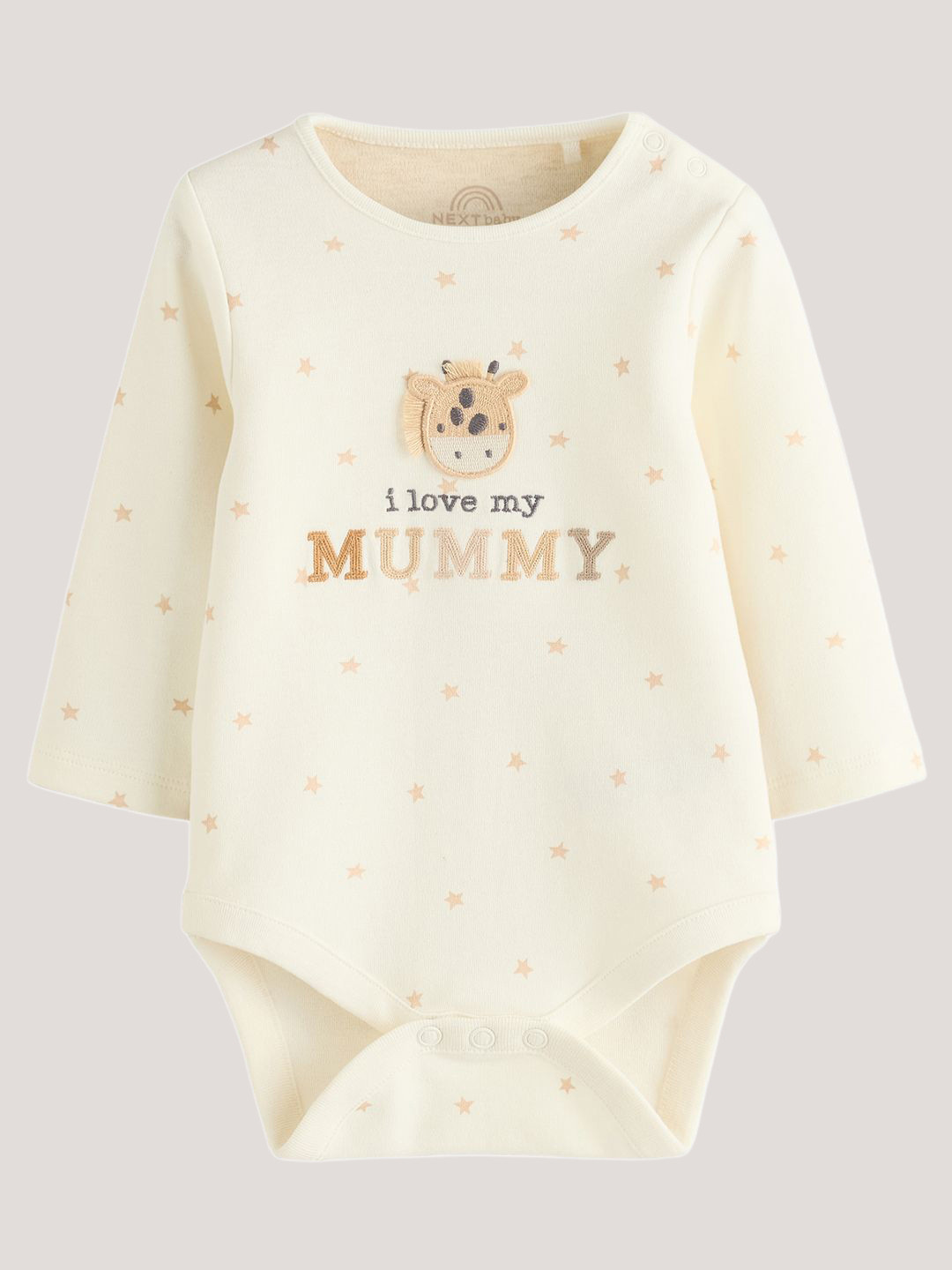 NEXT Infant Embroidered Pure Cotton Bodysuit