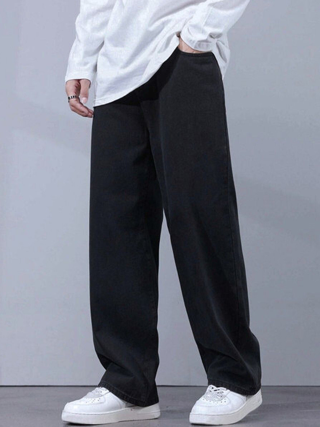EVERFADE Men Bootcut Mid-Rise Jeans