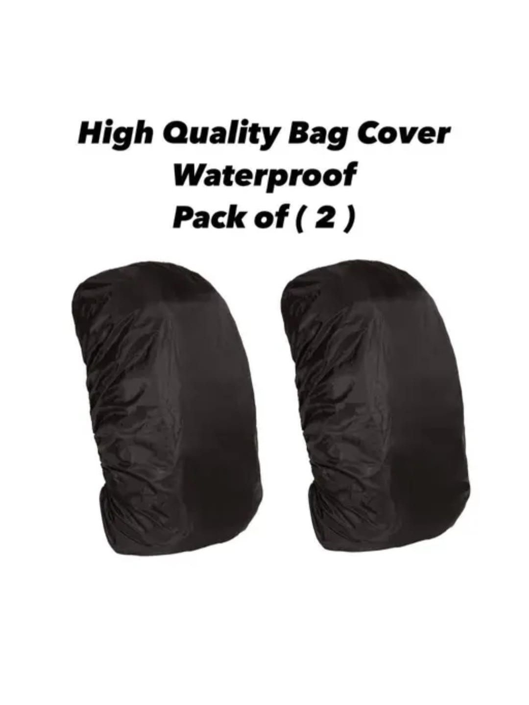 KUJRA Set of 2 Waterproof Bag Cover Travel Accessory