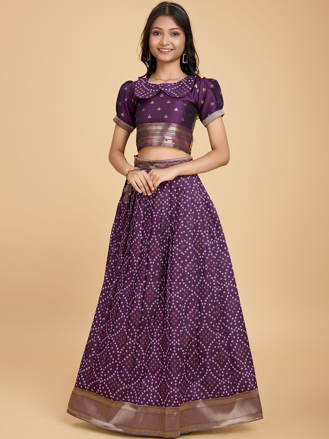 KALANANDI Girls Ready to Wear Lehenga &