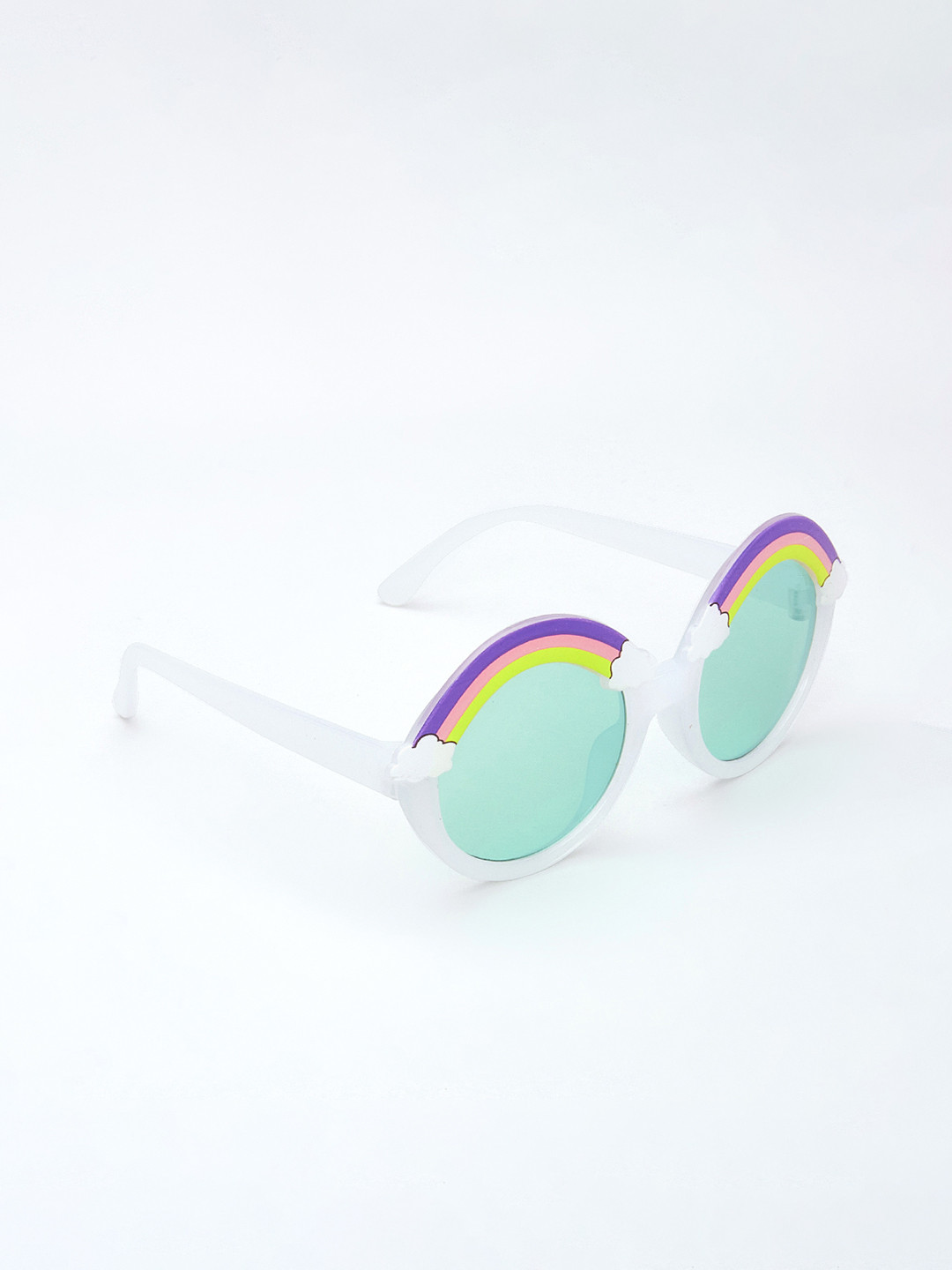 KIDSUN Girls Other Sunglasses with UV Protected Lens 159_GREEN_GREEN