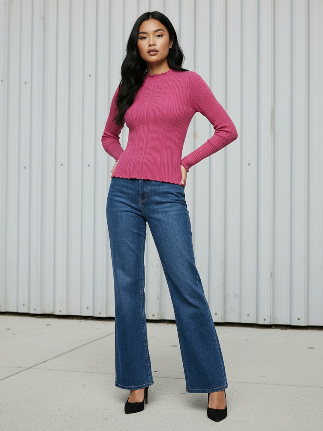 glitchez Ruffles Top