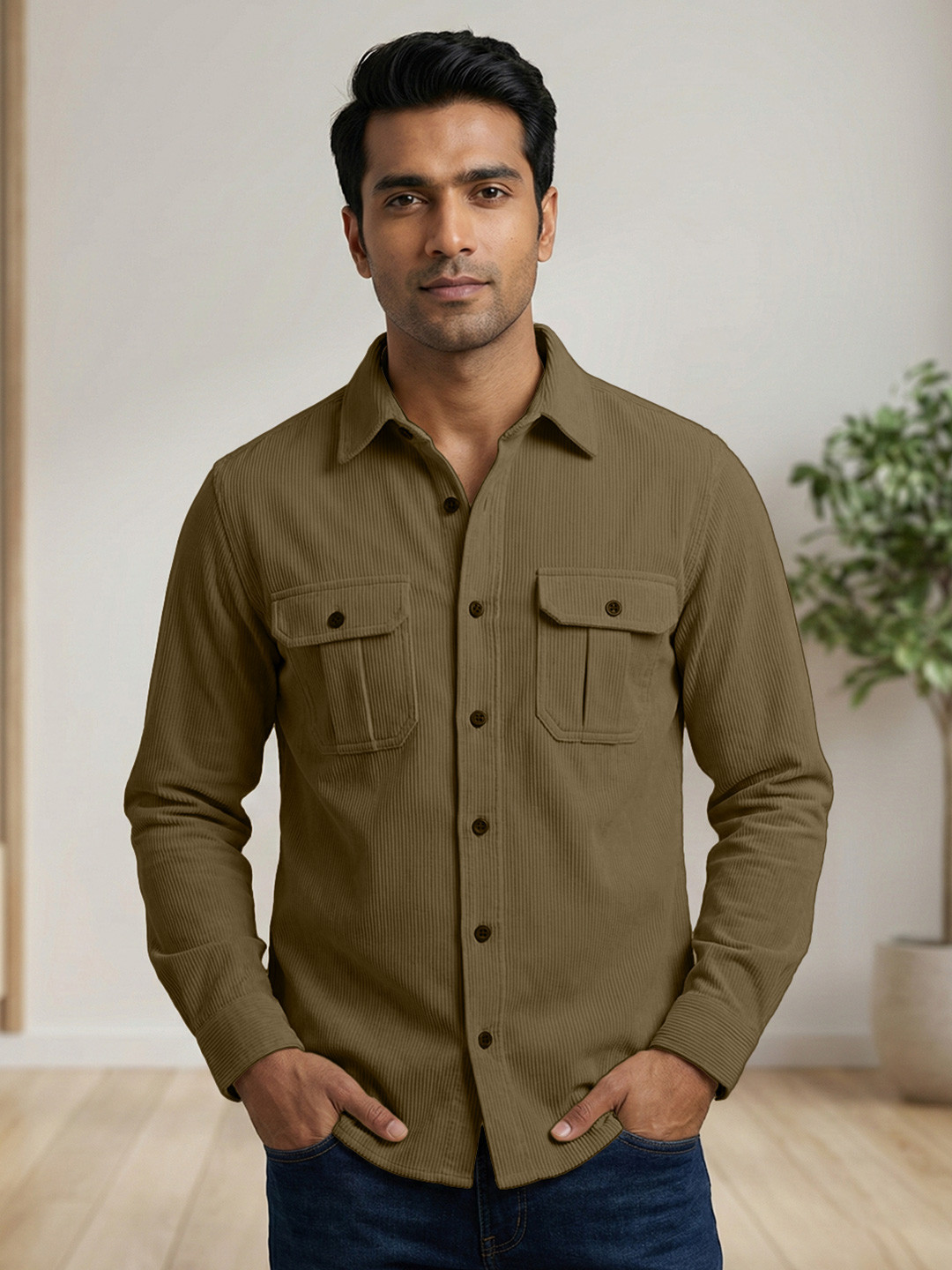 FILO HEVIS Men Comfort Casual Shirt