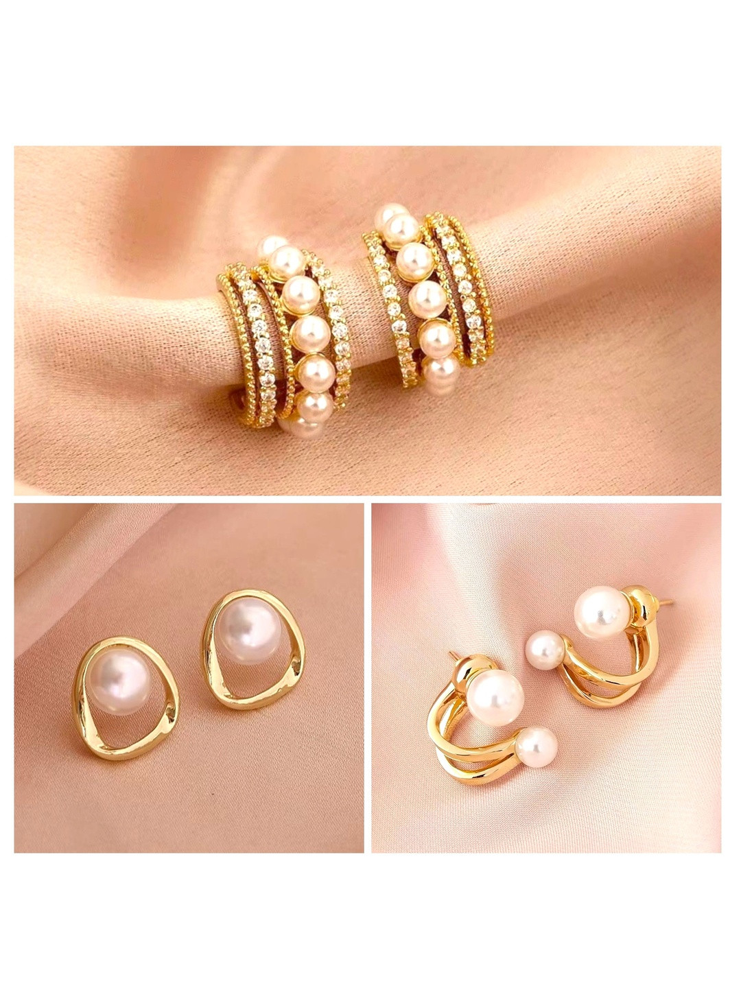 Tiso Contemporary Studs Earrings