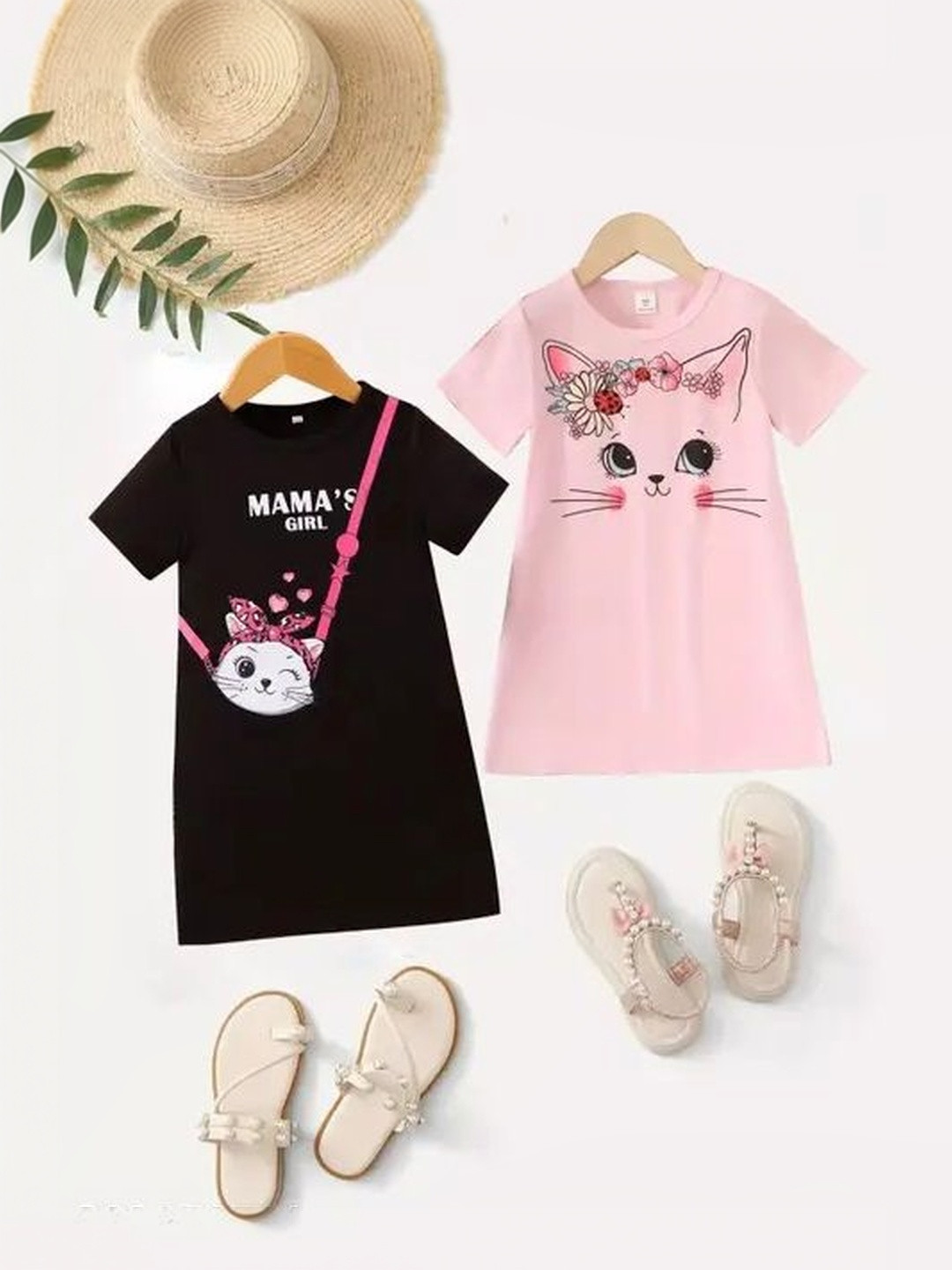 EZEE SLEEVES Girls Cotton Tops