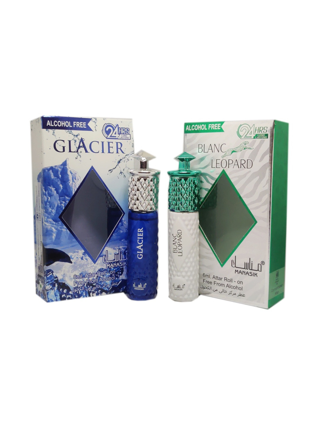 MANASIK Set of 2 Alcohol-Free Attar (Blanc Leopard & Pack of 2 - Image 1