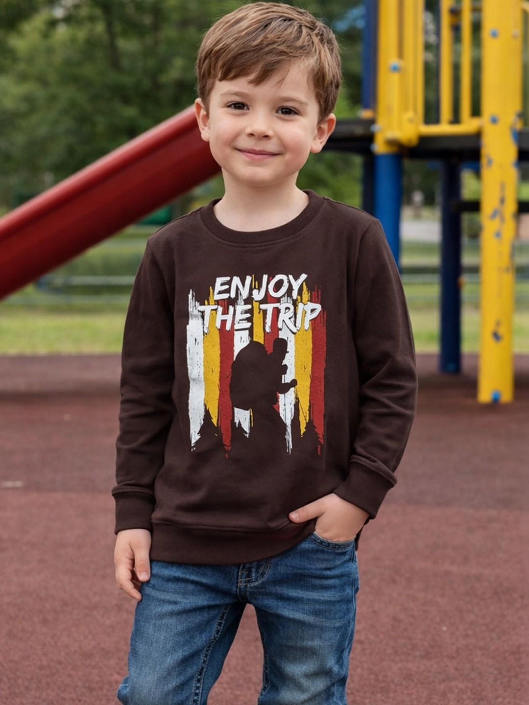 Here&Now X Denikid Boys Printed Sweatshirt