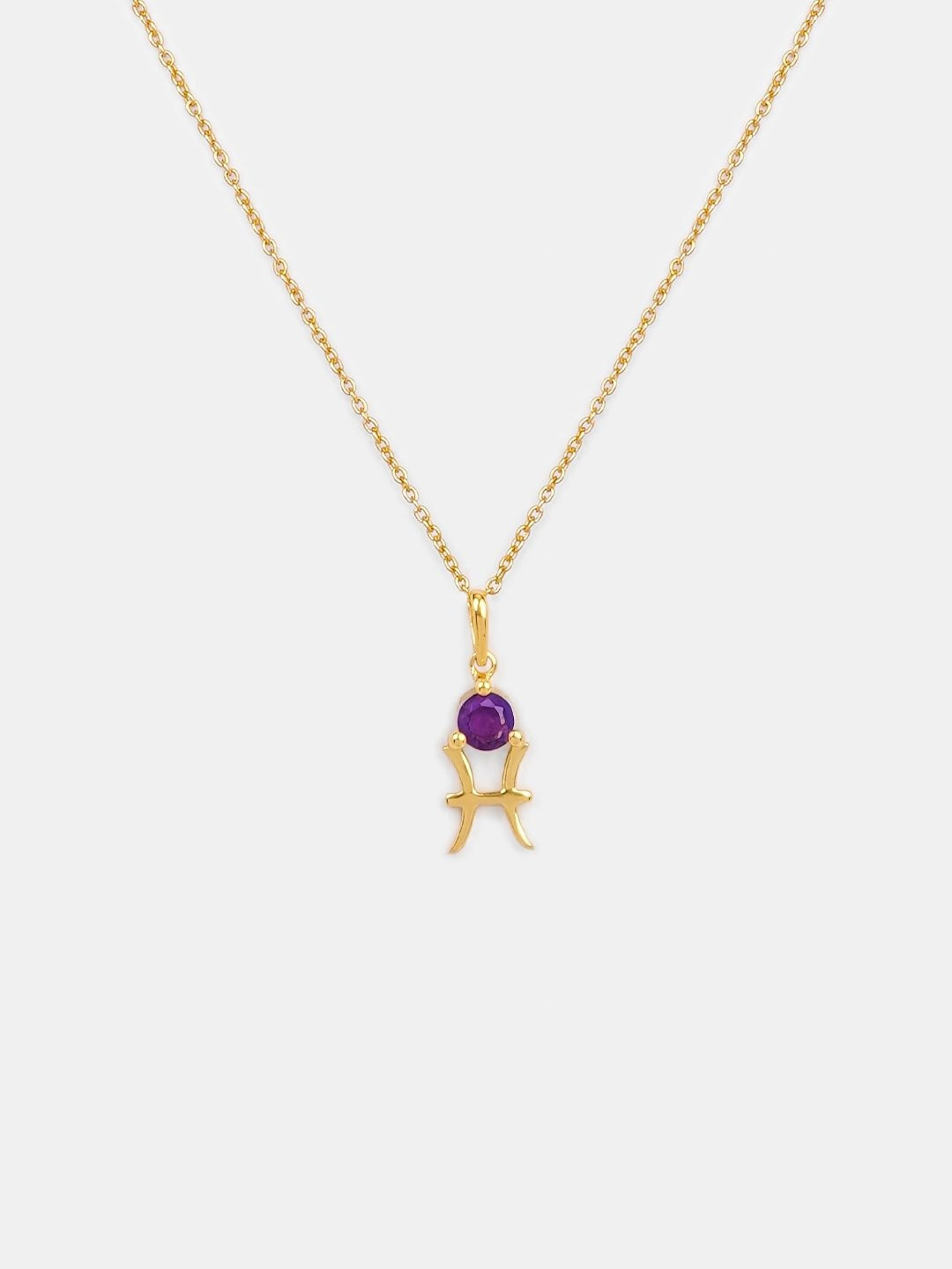 SHAYA Sterling Silver Gold-Plated Necklace