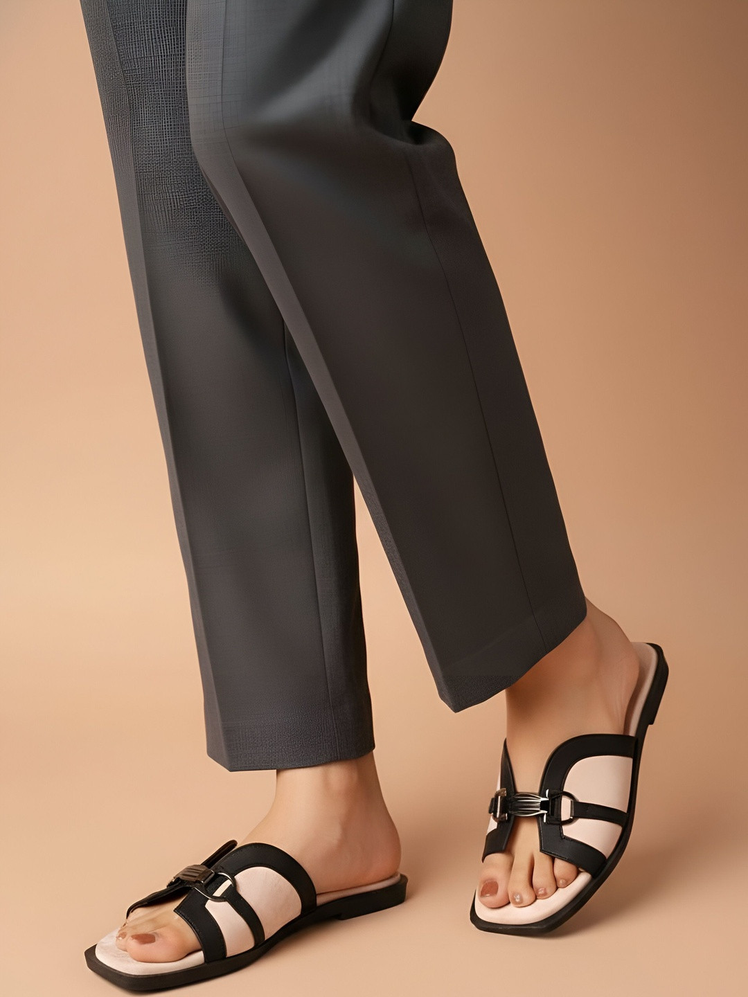 FIFTHTOE Women Open Toe Flats