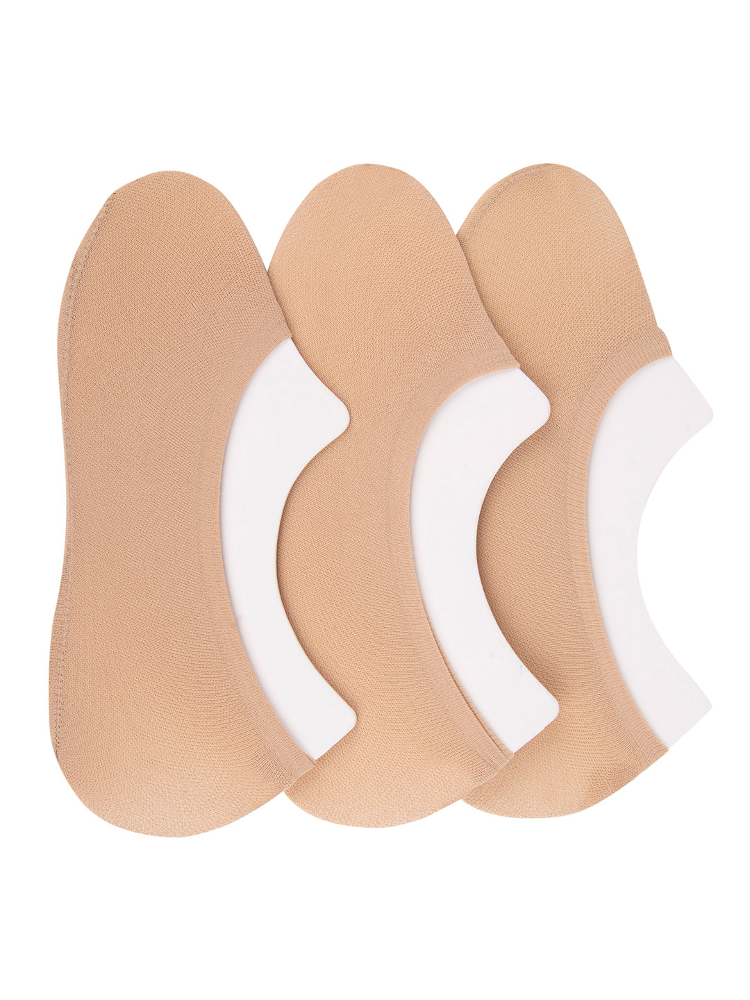 N2S NEXT2SKIN Women Pack Of 3 Shoe Liner Socks