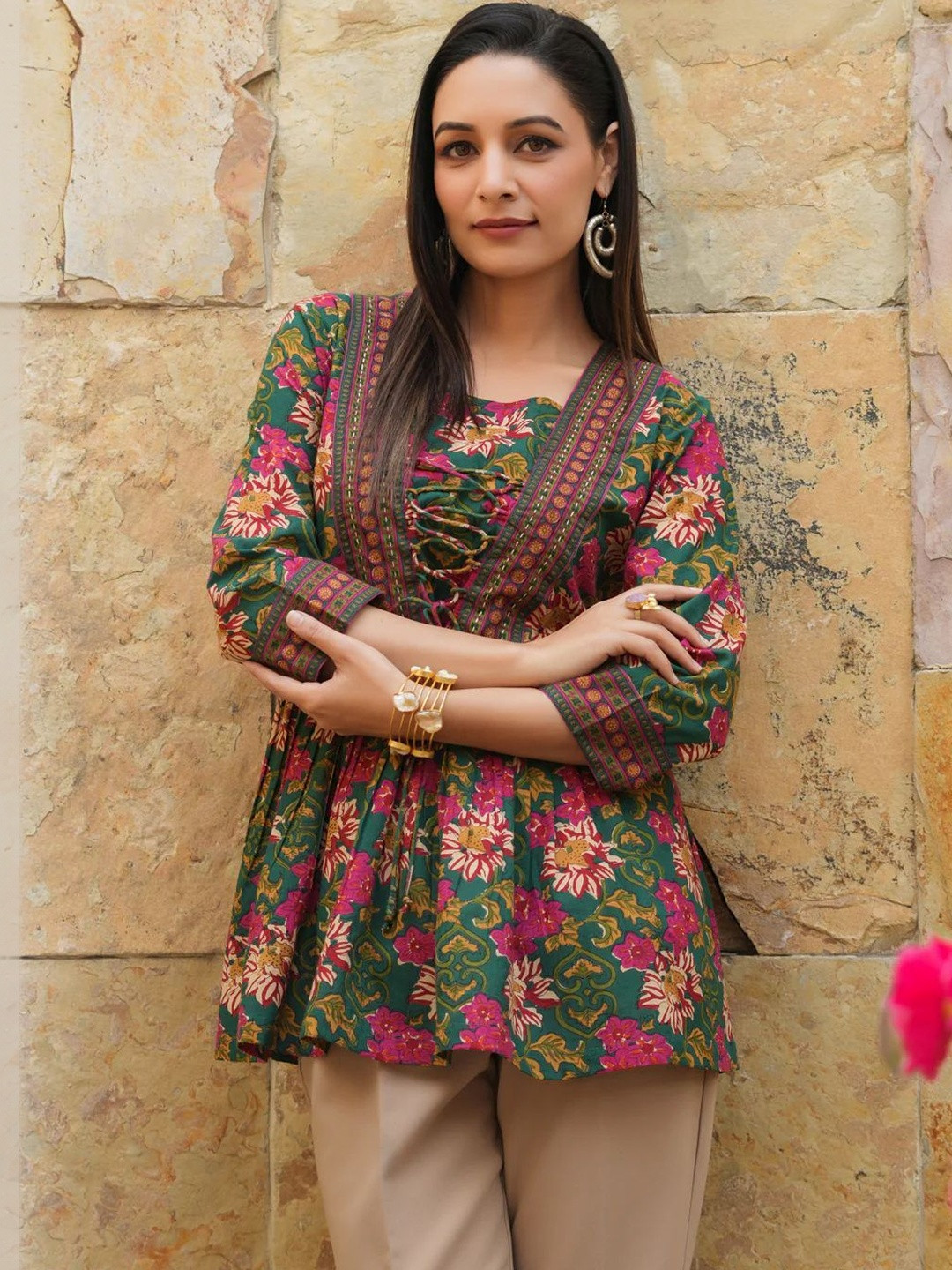 GENZILOOKS Floral Top