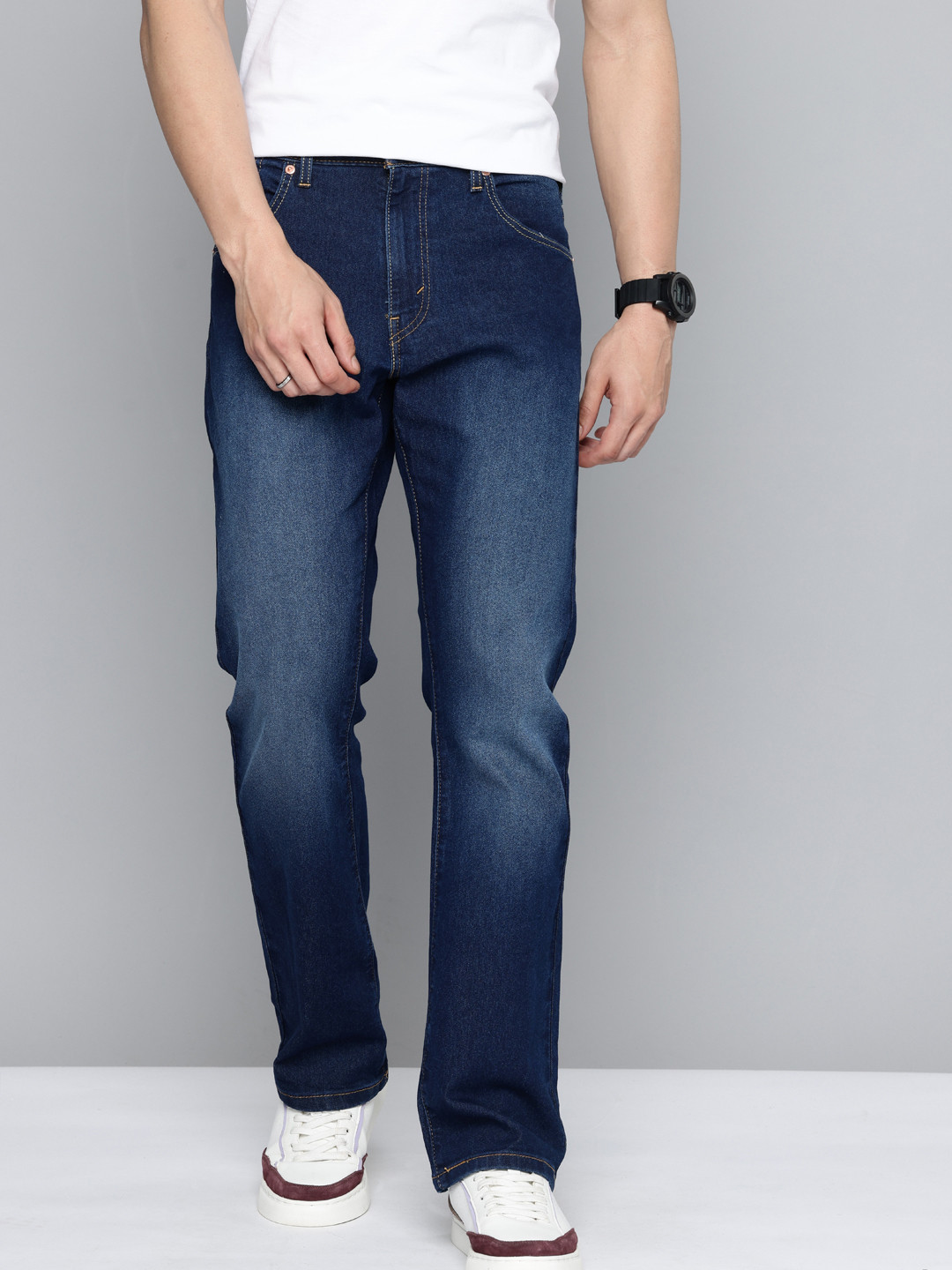 Levis Men 517 Bootcut Light Fade Stretchable Jeans