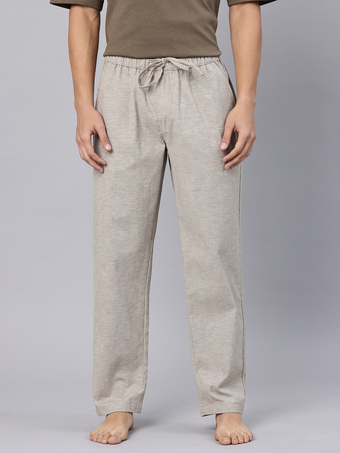Majestic Man Men Striped Pyjamas