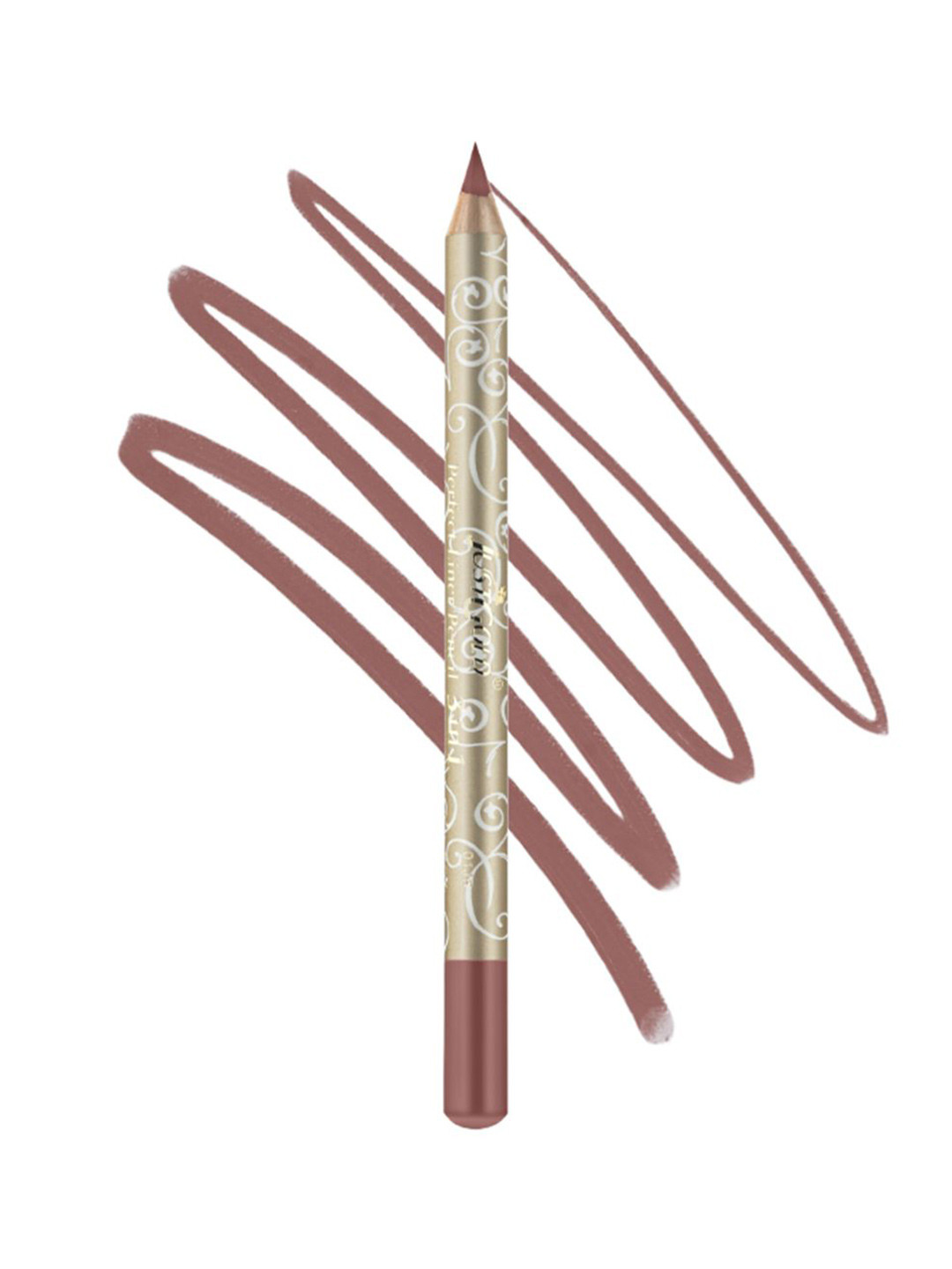 JUSTGOLD 3-In-1 Long-Lasting One Swipe Application Matte Finish Lip Liner - 2g - Brown 563