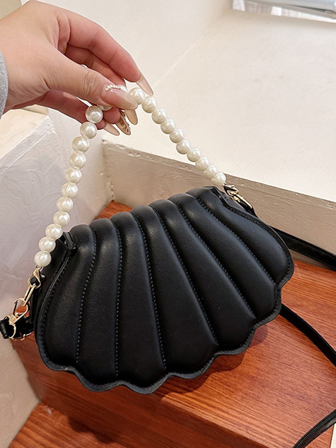 Lara Karen Textured Miniature Sling Bag