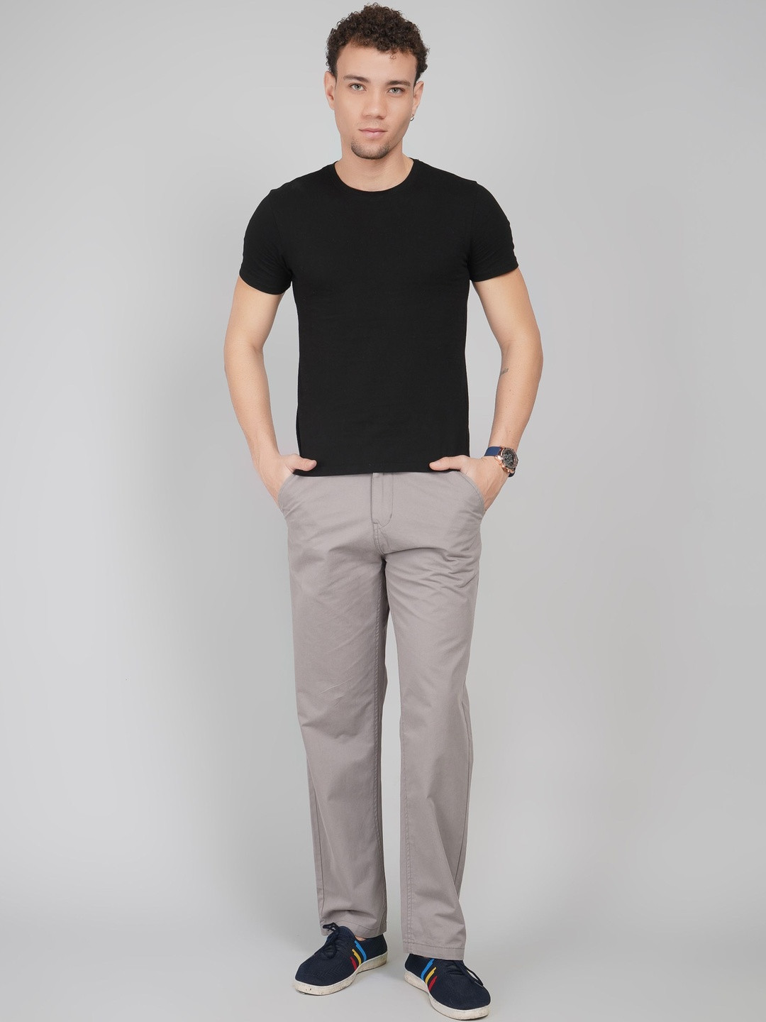 Straight Fit 4 Pocket Chino Trouser