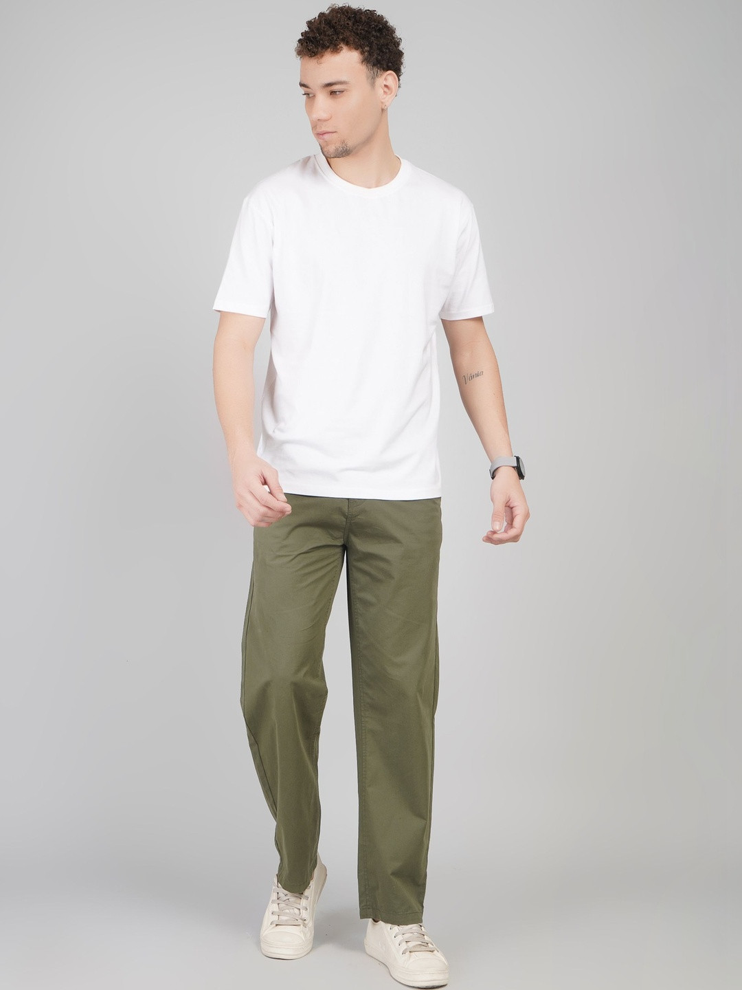 Straight Fit 4 Pocket Chino Trouser
