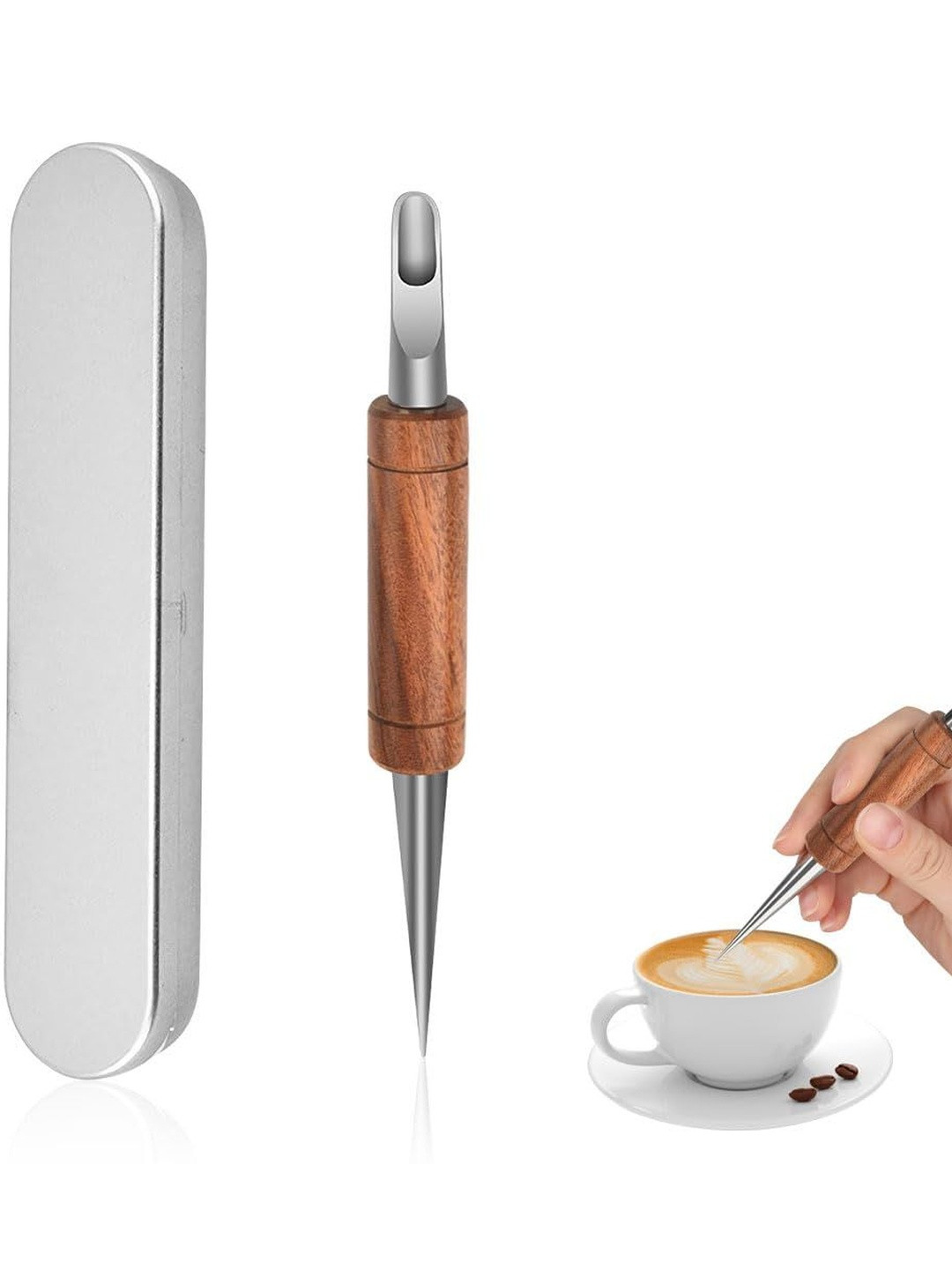 MAYCREATE Latte Art Dual End Tool