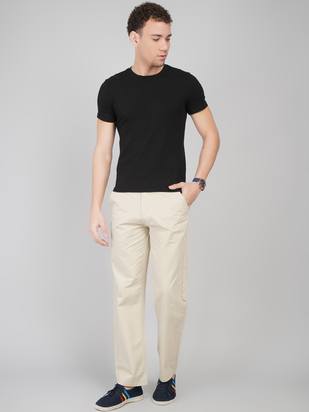 Straight Fit 4 Pocket Chino Trouser