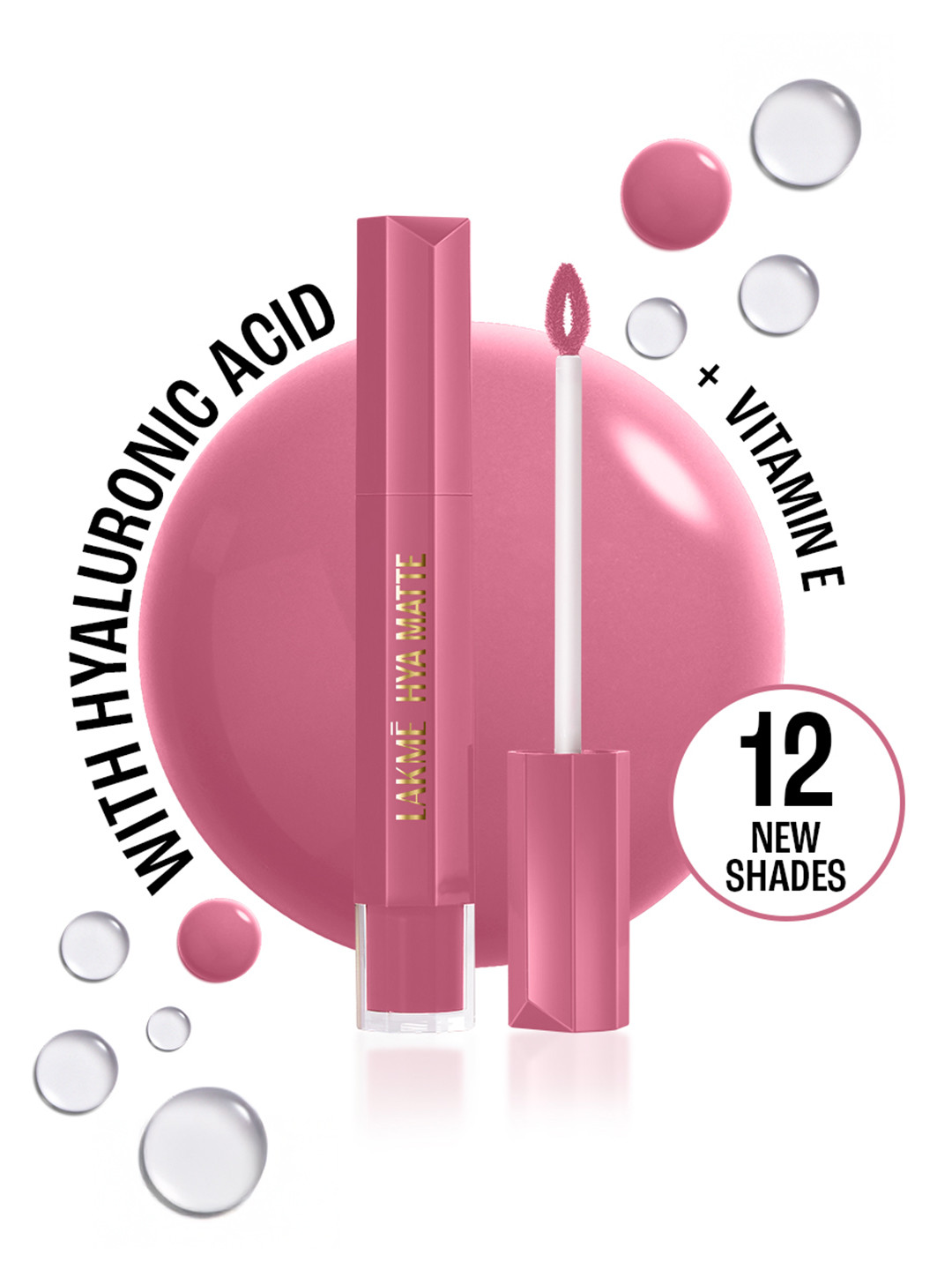 Lakme 9to5 Hya Matte Hydrating Liquid Lipstick 5.3ml - Monday Berry