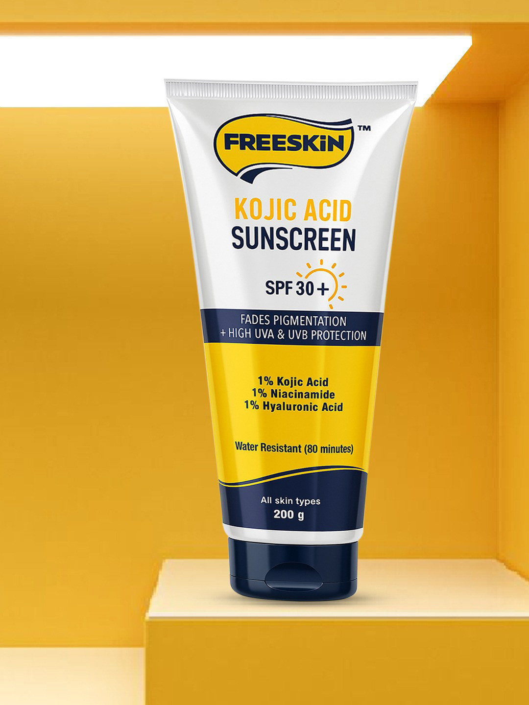 Freeskin Kojic Acid Sunscreen With SPF 30+- 200 g