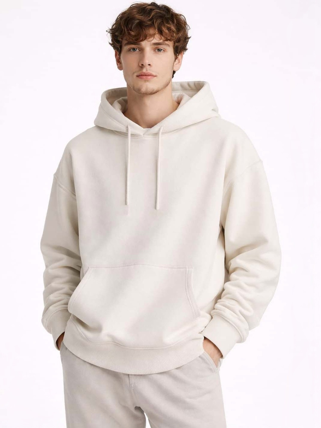 Organic Chics Men Hooded Sweatshirt