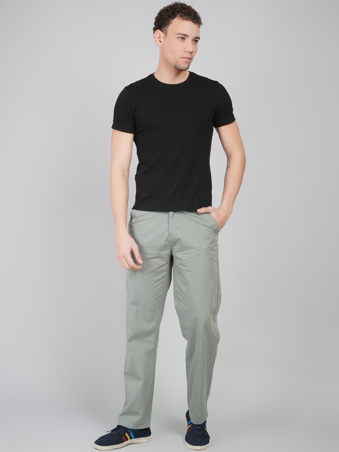 Straight Fit 4 Pocket Chino Trouser