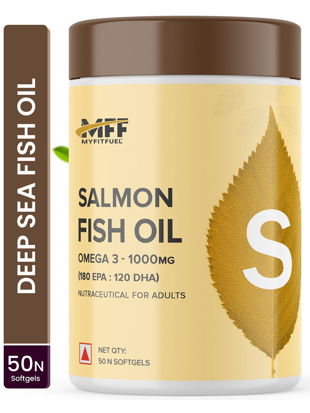 MyFitFuel Salmon Fish Oil Omega3 for Skin, Heart & Joint-50 Capsules