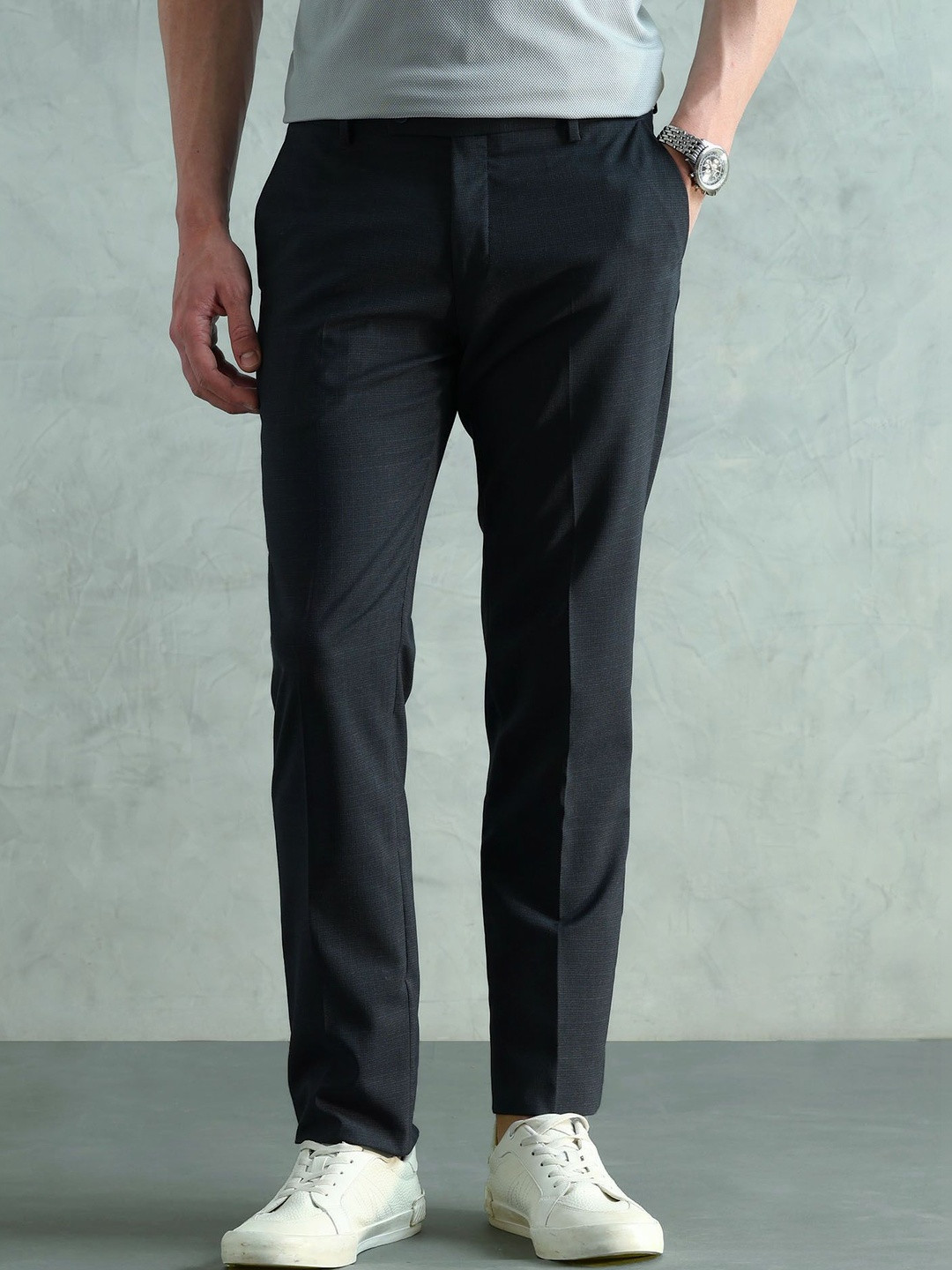 Arrow Men Tapered Fit Trousers