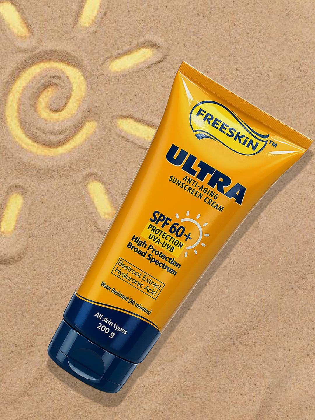 Freeskin Ultra Sunscreen Cream- 200 g