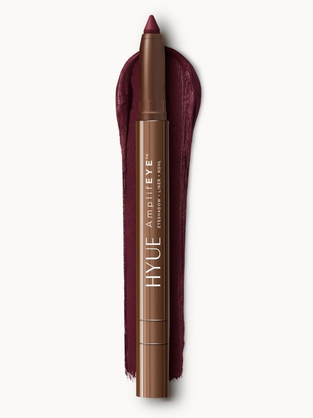 HYUE AmplifEYE 3-in-1 Eye Crayon - Eyeshadow Liner Kohl - Plum Drip - Multi-Use - 1.8g