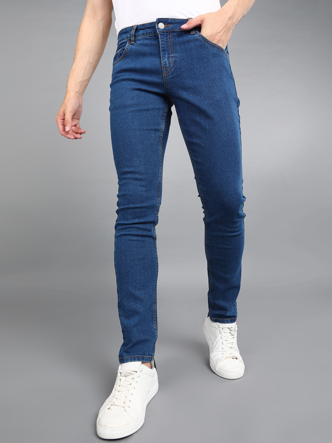 Urbano Fashion Men Mid-Rise Stretchable Jeans