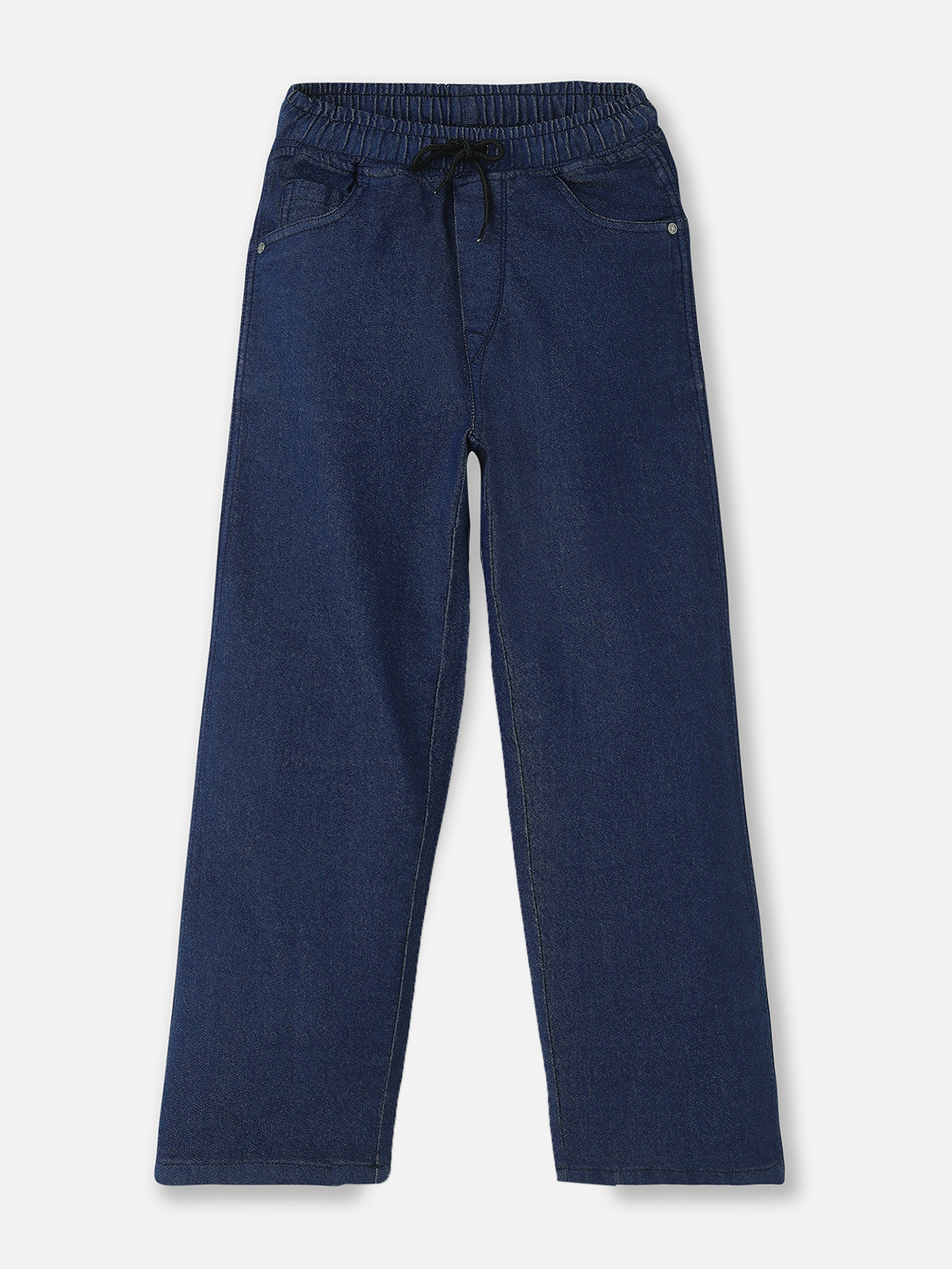 Urbano Juniors Loose Jogger Navy Light Fade Baggy Fit Stretchable Jeans