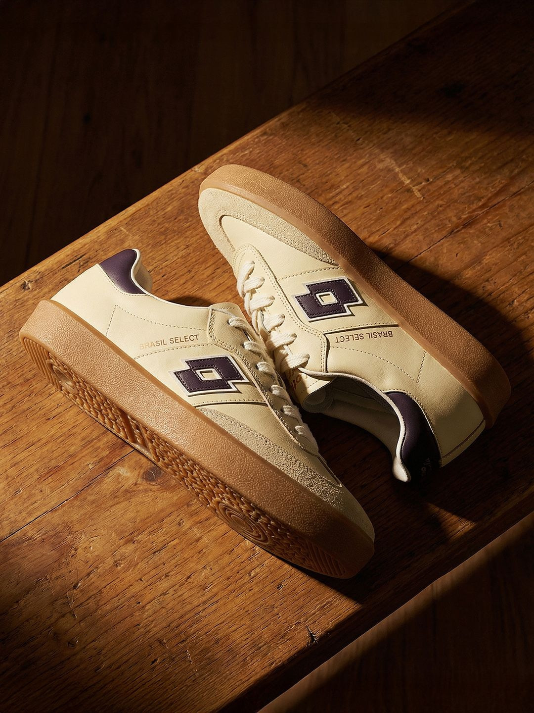 Lotto Women Brasil Select OG - Butter Yellow Sneakers