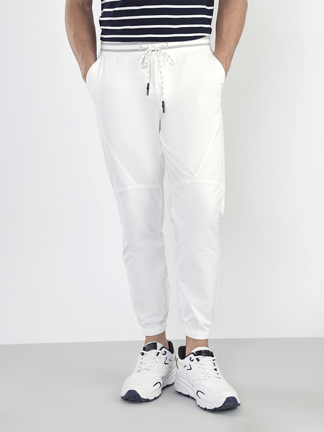 KINGDOM OF WHITE Voyager Men Drawstring Track Pants