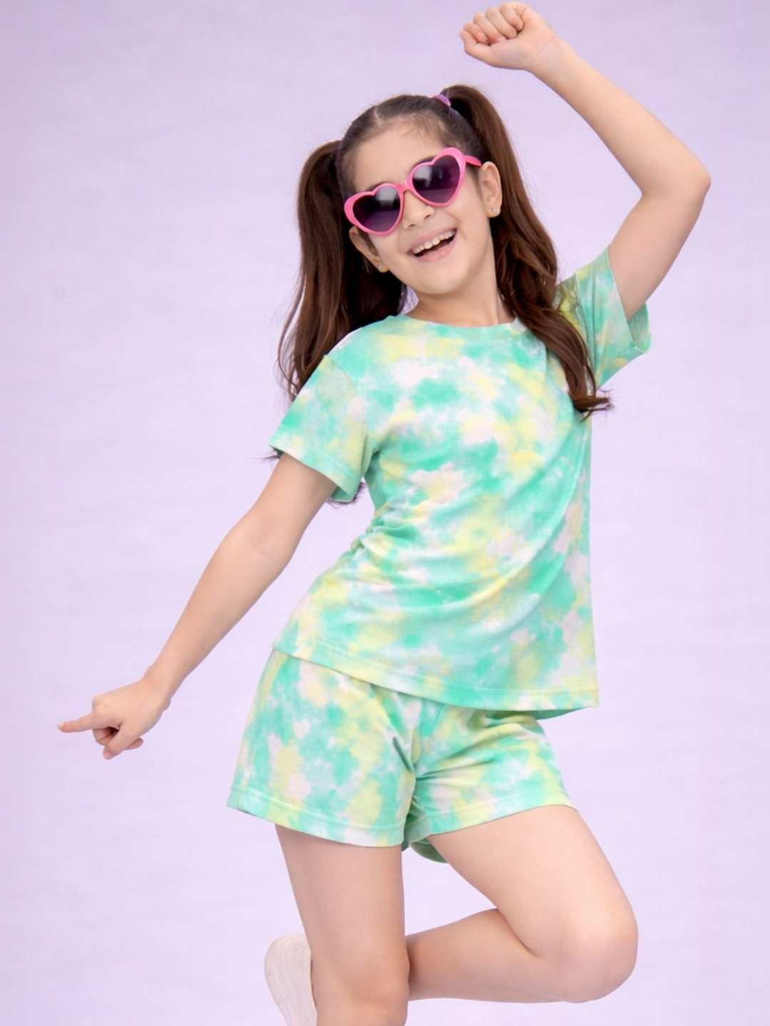 LITBABY Girls Printed Nightdress