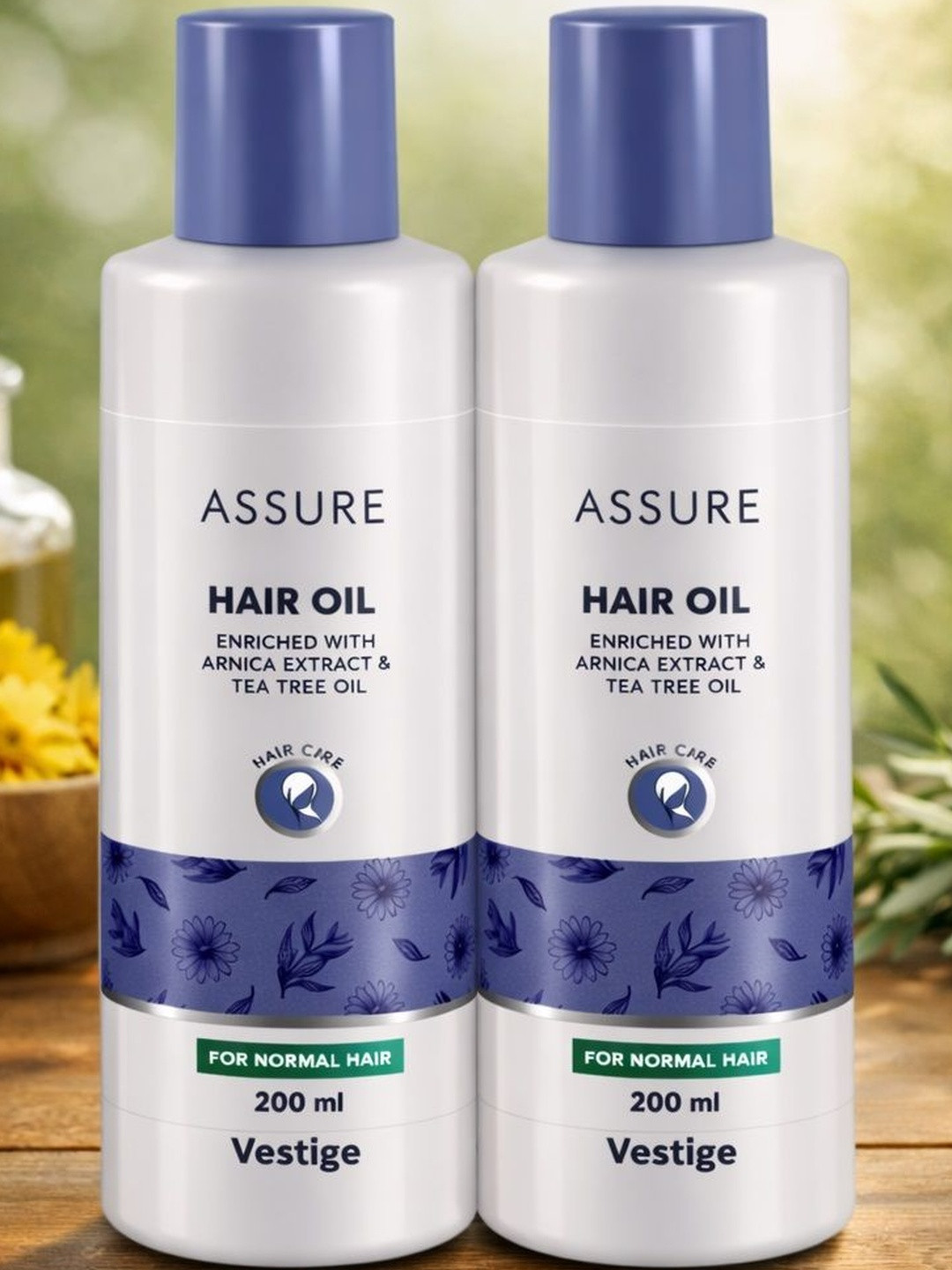 Vestige Set Of 2 Assure Hair Oil - 200 ml Each