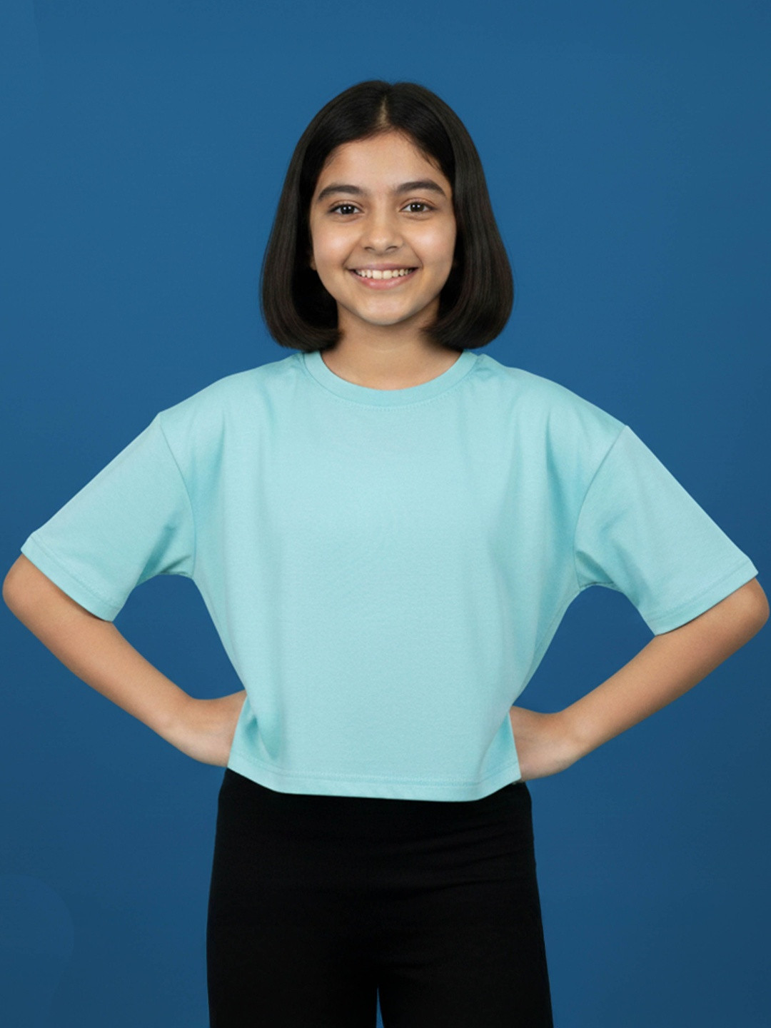 KiddoPanti Girls Cotton Tshirts