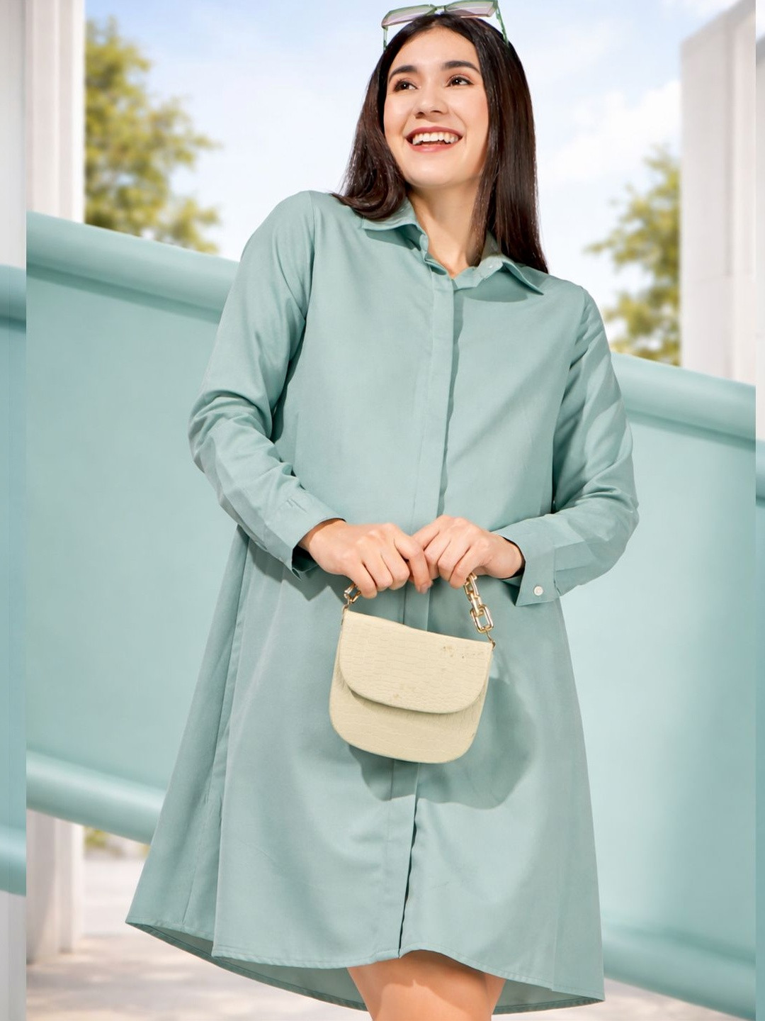 angloindu Shirt Dress