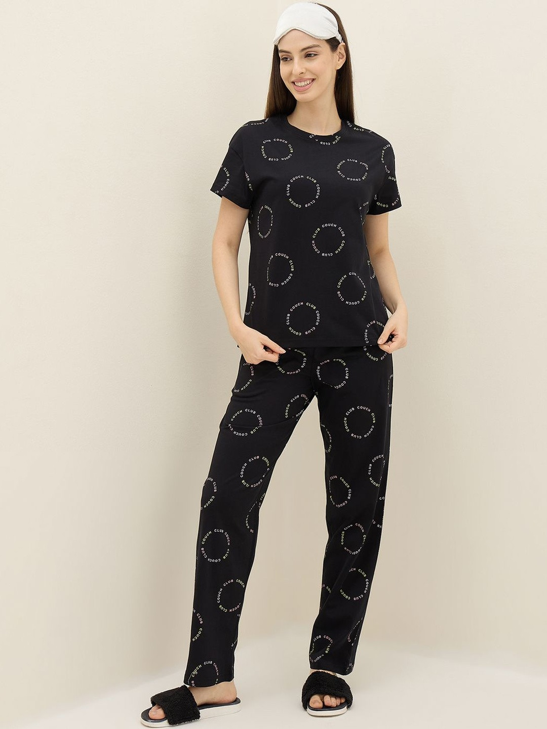 Sweet Dreams Women Printed Night suit