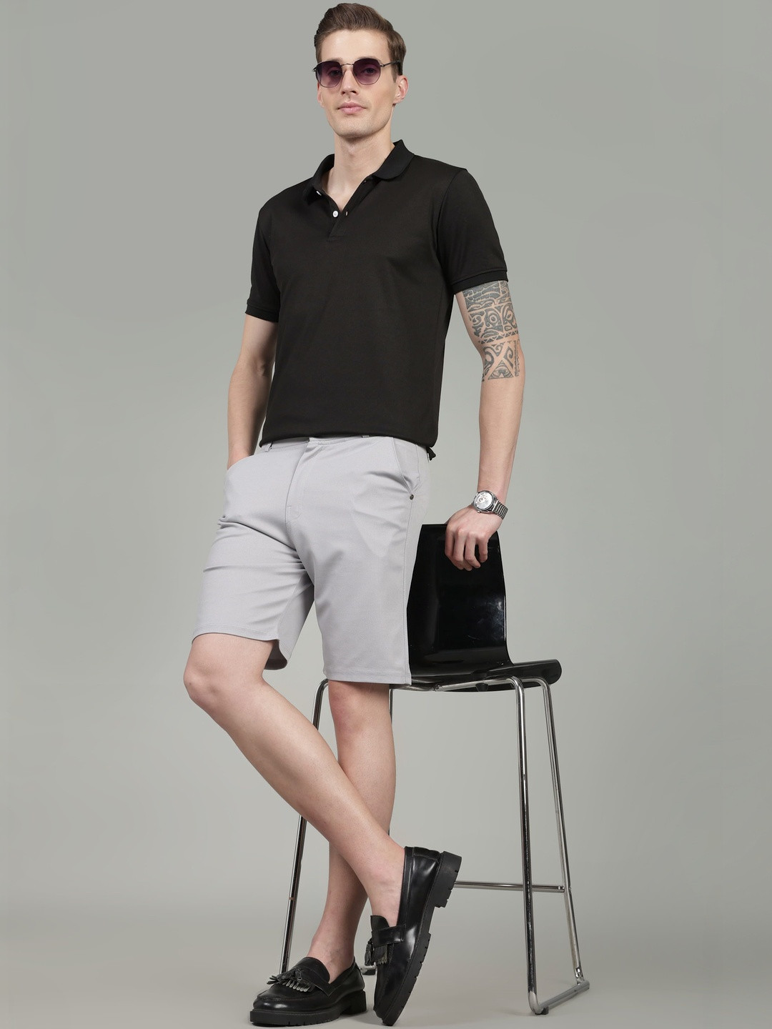 JAMES&GEORGE Men Running Shorts