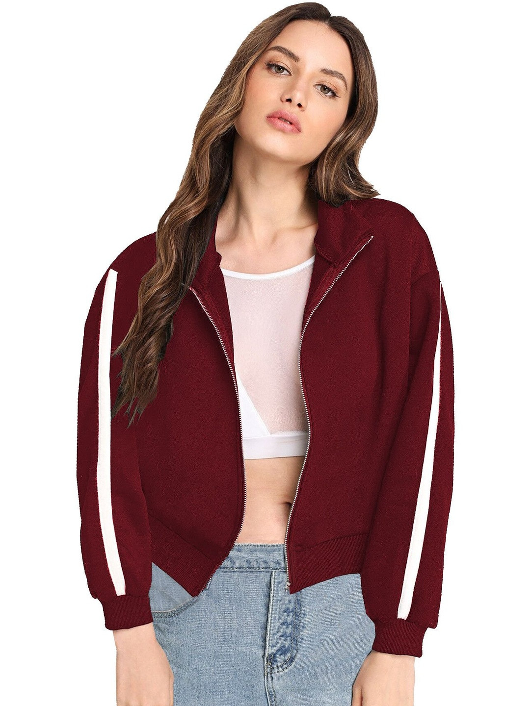 FABRICORN Women Colourblocked Sweatshirt