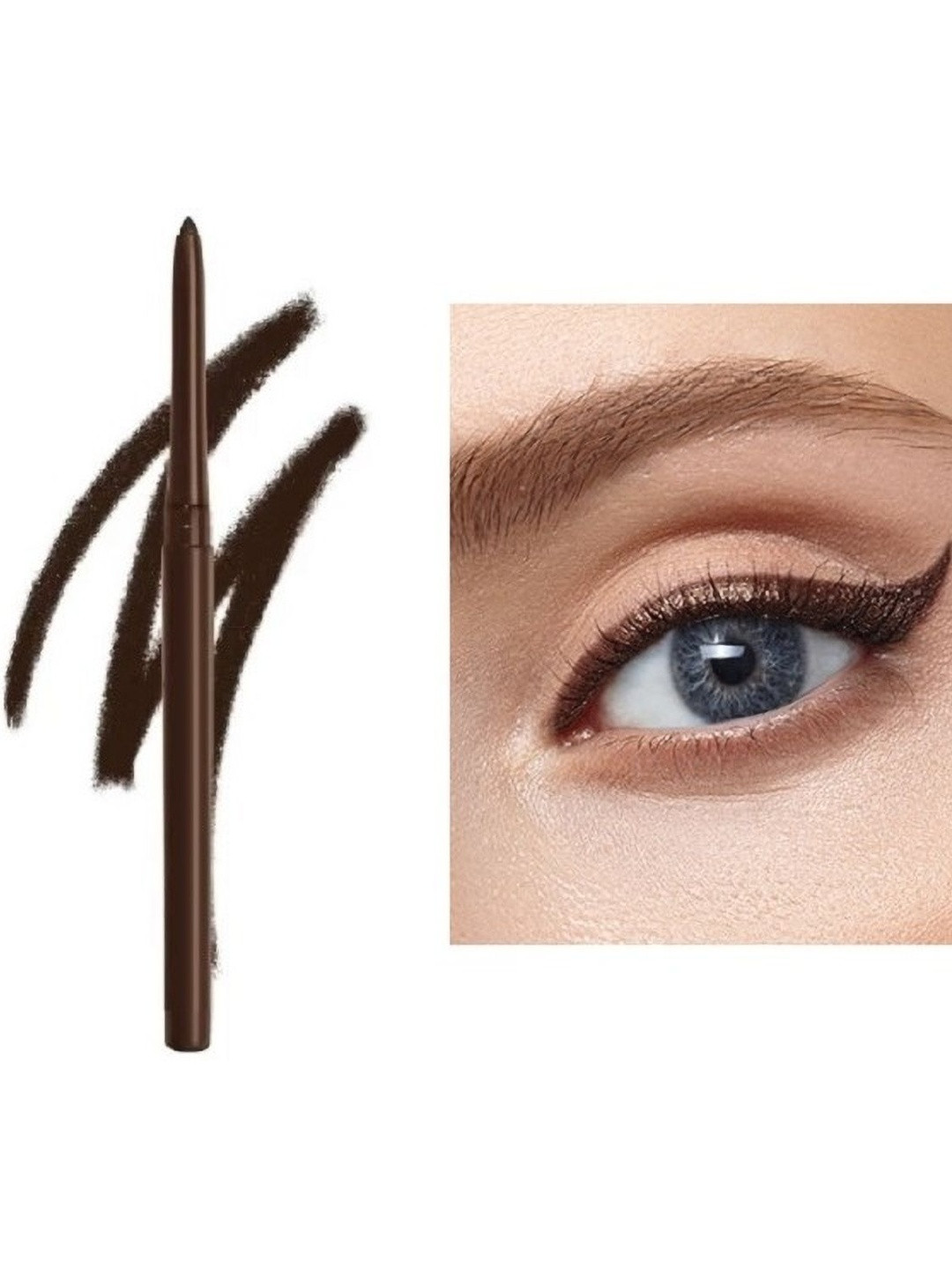 Herrlich Waterproof & Long-Lasting Pencil Kajal - 1.5 g - Brown