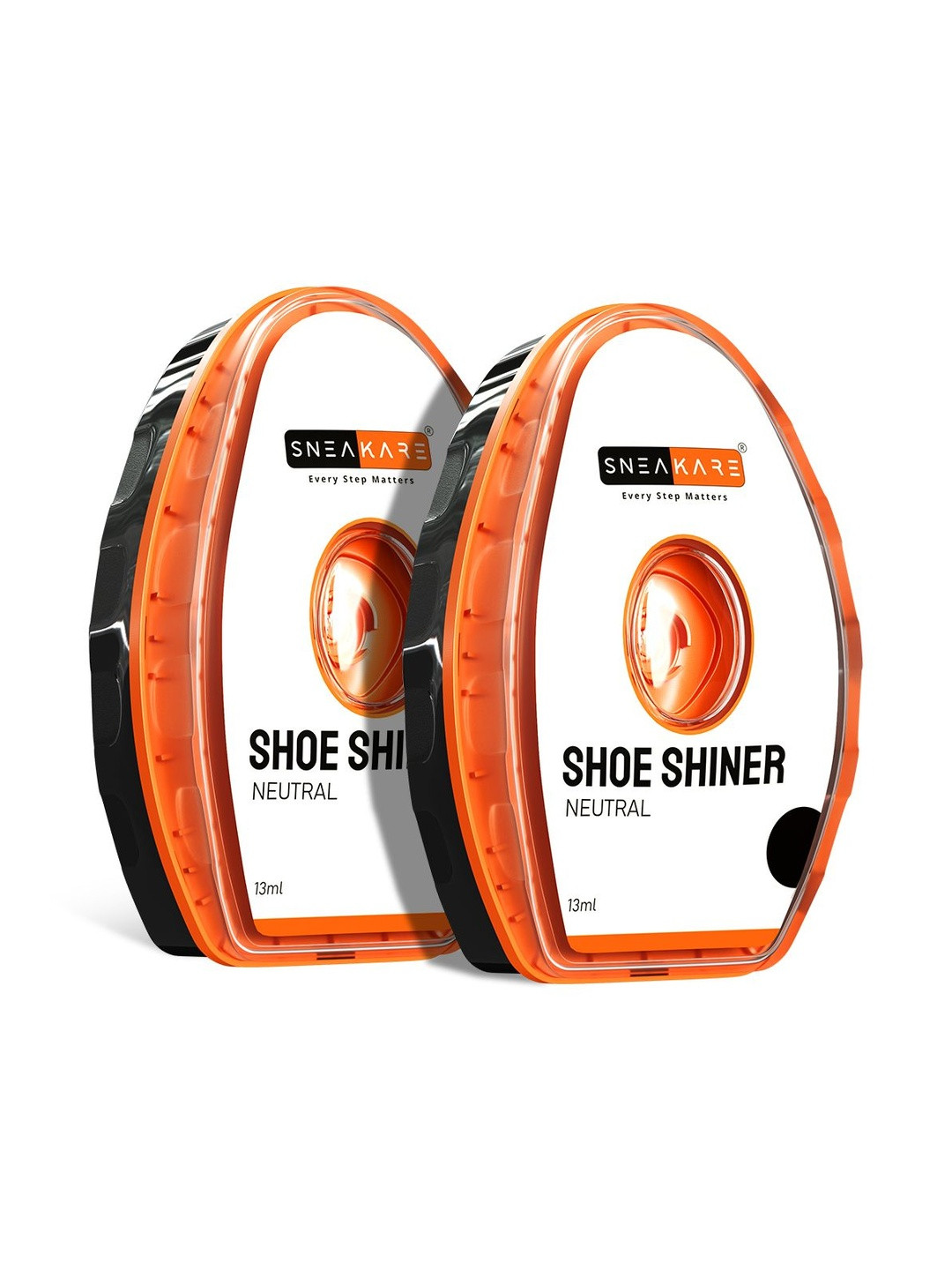 SNEAKARE Pack Of 2 Shoe Shiner Neutral-13ml Each