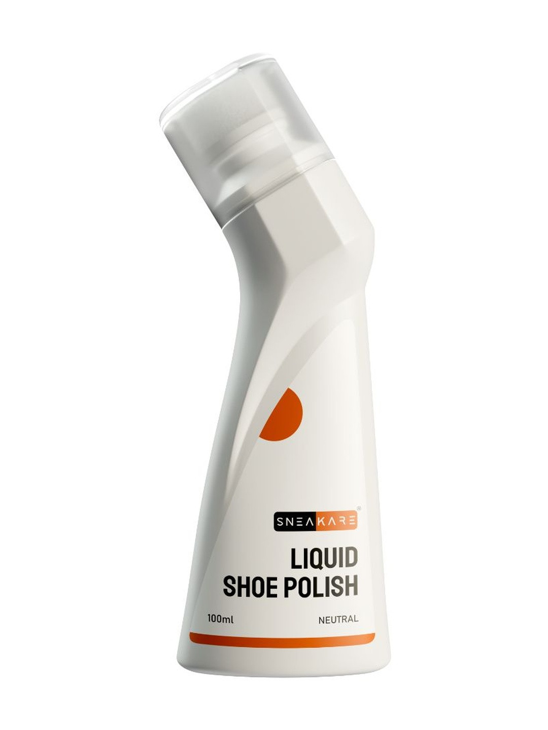 SNEAKARE Neutral Water-Based Formula Leather Shoe Polish With Spill-Proof Applicator 100mL