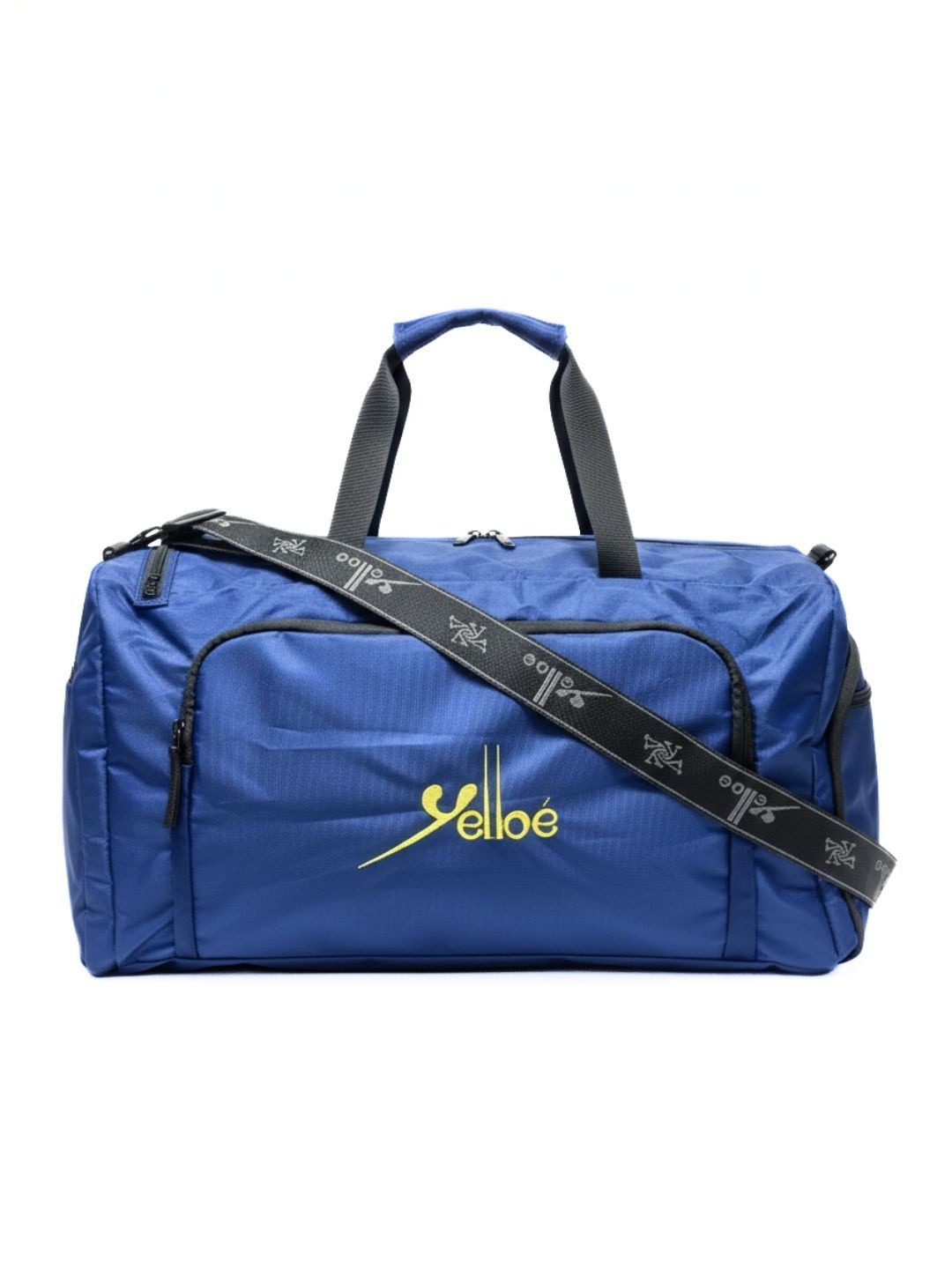 yelloe Printed Large Sports or Gym Duffel Bag