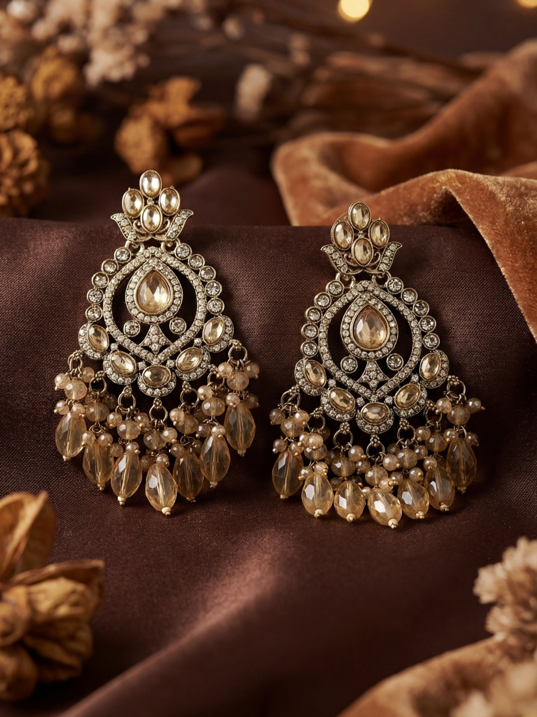 OutRoyal Geometric Drop Earrings