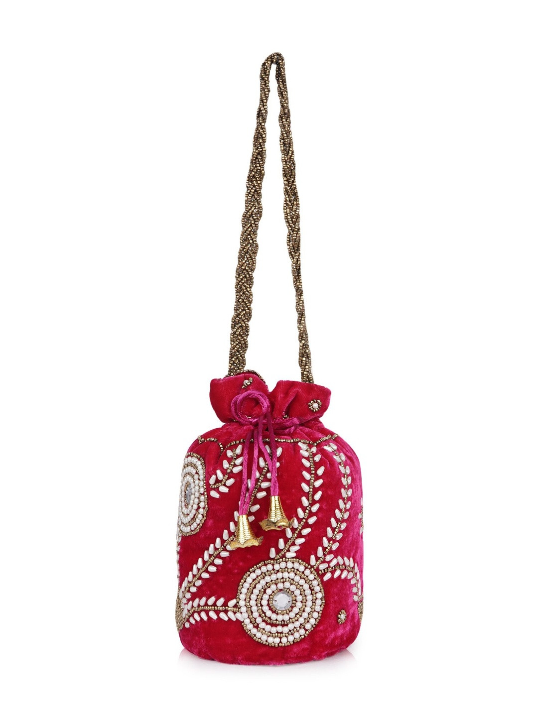 ROLEXO Embellished Potli Clutch