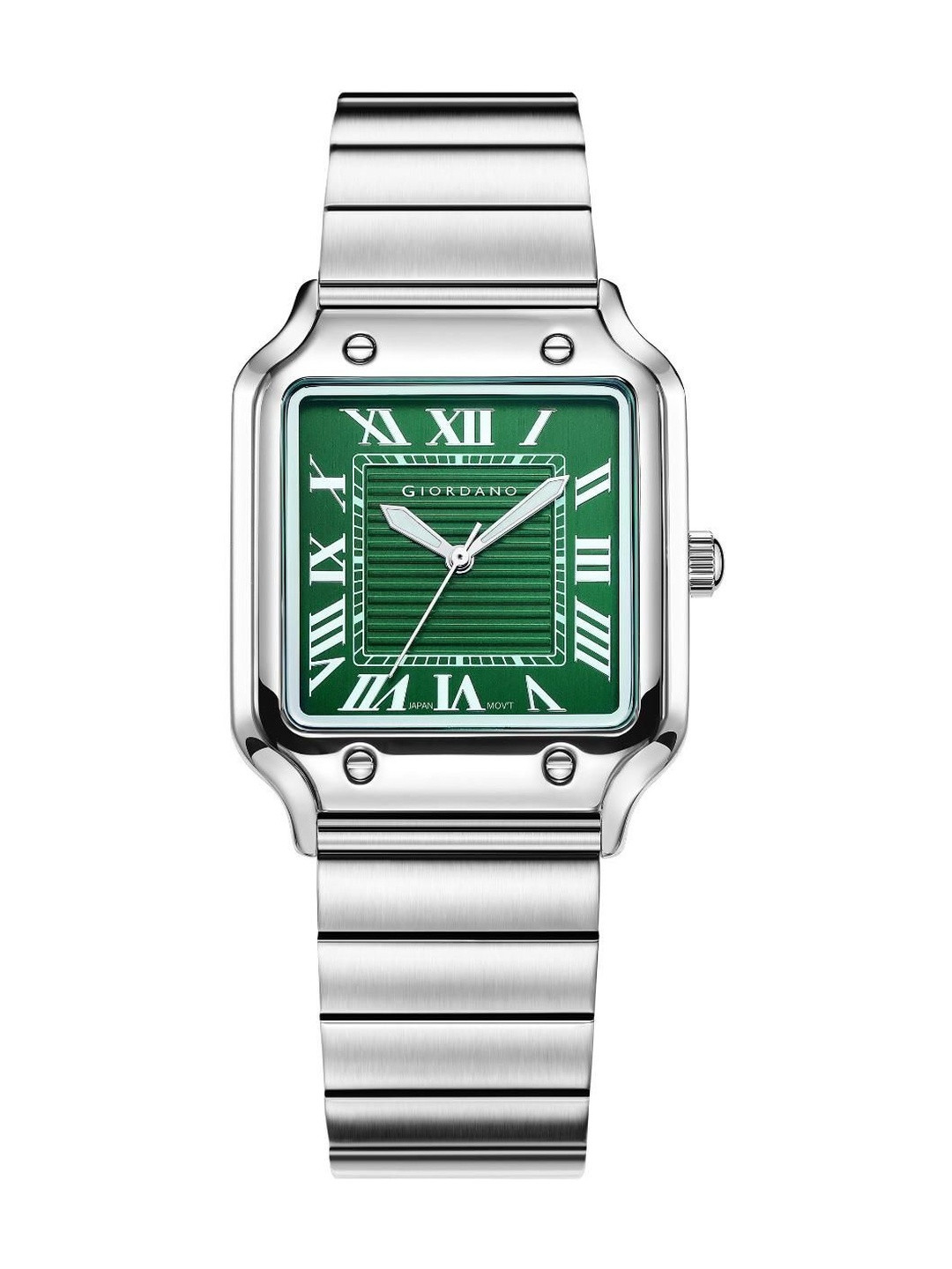 GIORDANO Men Dial & Stainless Steel Bracelet Style Straps Analogue Watch GZ-50212-11